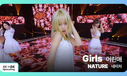 [8K Upscaling S3D] VENTA X -’THE SHOW’ : NATURE - Girls