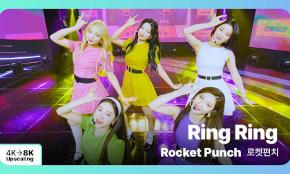 [8K Upscaling S3D] VENTA X -’THE SHOW’ : Rocket Punch - Ring Ring