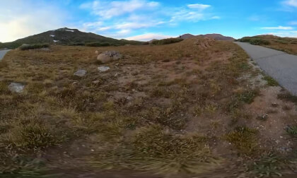 Electric Surf-Skate on Independence Pass!!