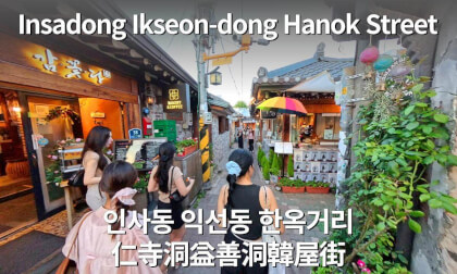 Walking Through Insadong & Ikseondong with a Guide|Seoul History & Culture Street Tour Walking Through Insadong & Ikseondong with a Guide|Seoul History & Culture Street Tour