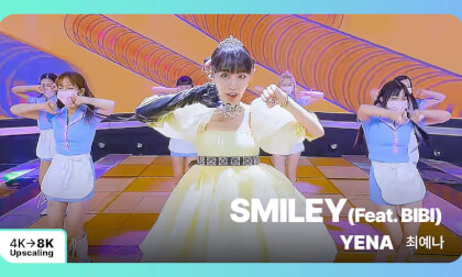 [8K Upscaling S3D] VENTA X -’THE SHOW’ : YENA - SMILEY(Feat. BIBI)
