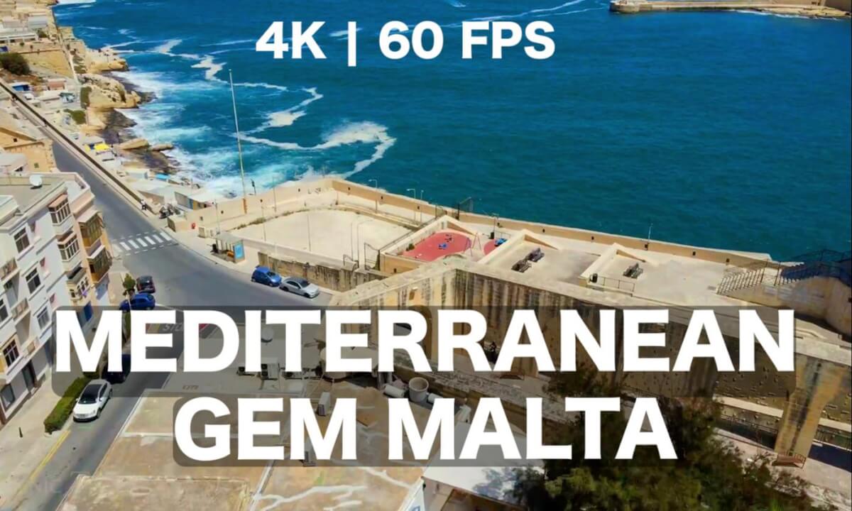 🇲🇹 Malta – Mediterranean Gem in 4K 60FPS