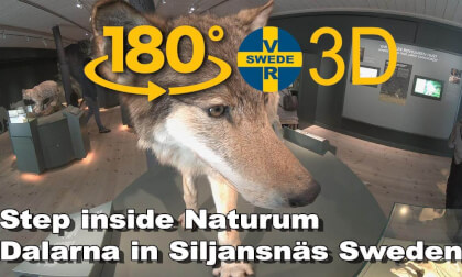 Naturum Dalarna in Siljansnäs, Sweden