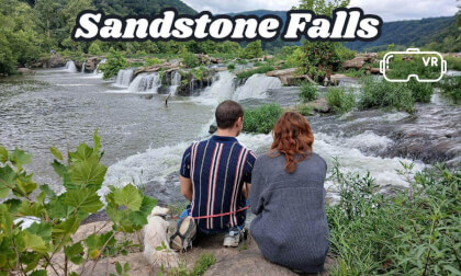 New River Gorge National Park | Sandstone Falls VR Video New River Gorge National Park | Sandstone Falls VR