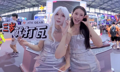 (3D VR180)2025 china joy coser (3D VR180)2025 china joy coser