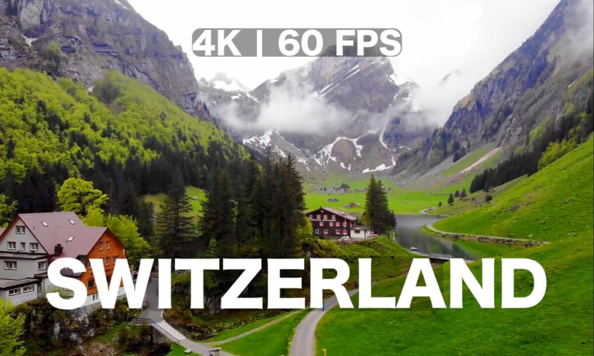 🇨🇭 Switzerland – Majestic Alps & Timeless Beauty in 4K 60FPS