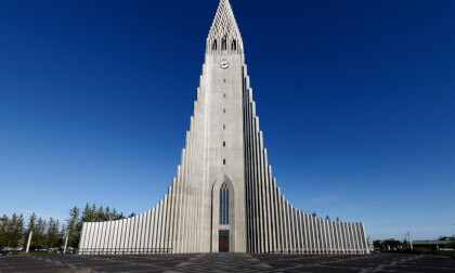 reykjavik church and street of art