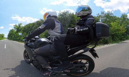 Motorcycle Relaxing ride (Romania) VR Video Motorcycle Relaxing ride (Romania) VR