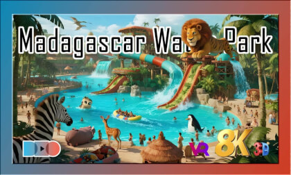 Madagascar Water Park: Exotic Fun in a Tropical Paradise | 马达加斯加风情水上王国,异域狂欢,沉浸式度假体验 Madagascar Water Park: Exotic Fun in a Tropical Paradise | 马达加斯加风情水上王国,异域狂欢,沉浸式度假体验