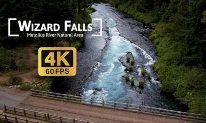Metolius River, Oregon | Arial Recon at Wizard Falls Metolius River, Oregon | Arial Recon at Wizard Falls