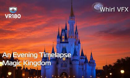 Magical Night at Disney’s Magic Kingdom | Timelapse of Crowds, Parade & Fireworks | VR 180