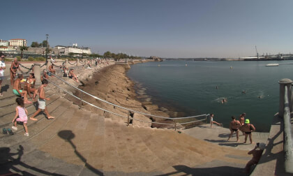 Zona de baño del Parrote (1). A Coruña (VR180 3D) VR Video Zona de baño del Parrote (1). A Coruña (VR180 3D) VR