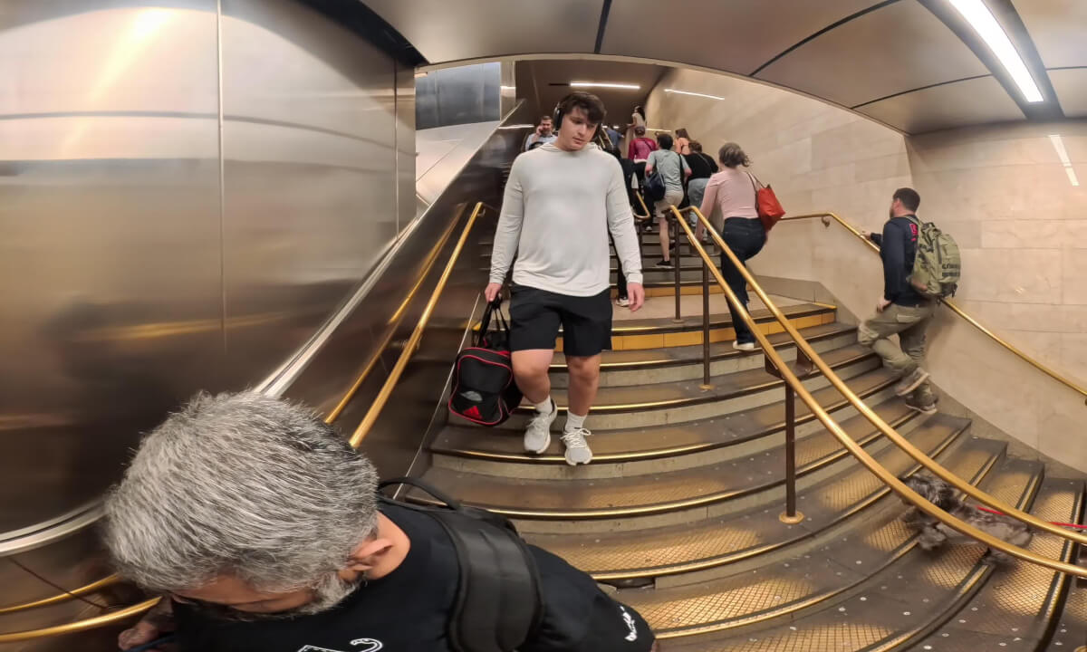 8K 360 City ASMR Rush Hour! Grand Central Station & 42nd st