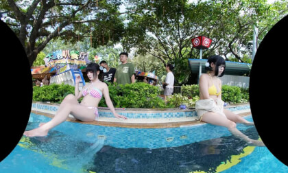 Swimsuits in Chimelong Water Park Swimsuits in Chimelong Water Park