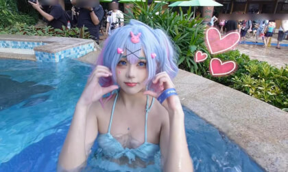 初音兔子洞泳装/Miku  rabbit hole Swimsuit 初音兔子洞泳装/Miku  rabbit hole Swimsuit