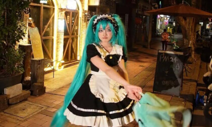 初音未来COS互动视频/MikuCOSPLAY interaction VR Video 初音未来COS互动视频/MikuCOSPLAY interaction VR