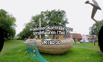 Probsteier Korntage 2025: Strohfiguren in VR180 3D in 8K (Teil 1) VR Video Probsteier Korntage 2025: Strohfiguren in VR180 3D in 8K (Teil 1) VR