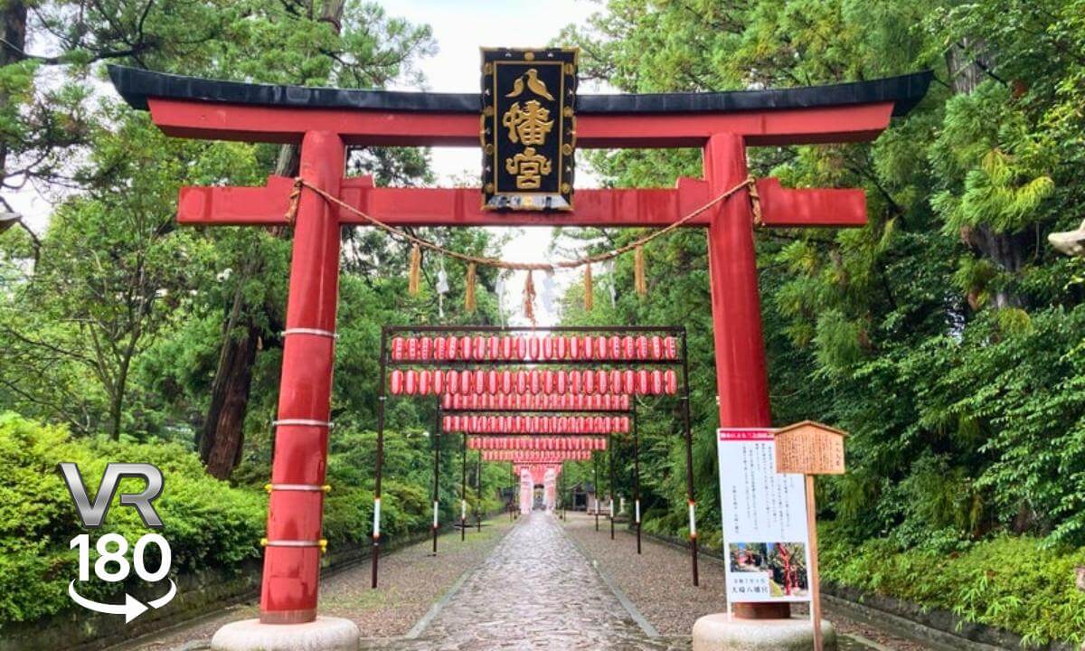 【JAPAN VR180】Hachimangu Shrine
