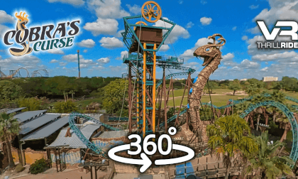 COBRA'S CURSE Busch Gardens onride POV VR Roller Coaster VR Video COBRA'S CURSE Busch Gardens onride POV VR Roller Coaster VR