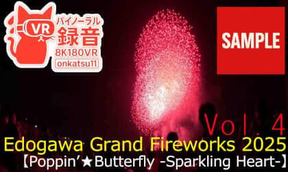 【SAMPLE】🚀 [8K VR180 & Binaural Audio] 50th Edogawa Fireworks Festival VR Experience Chapter  Four