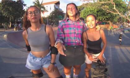 Bali. Kuta beach. SurfskateVideo Bali. Kuta beach. SurfskateVideo