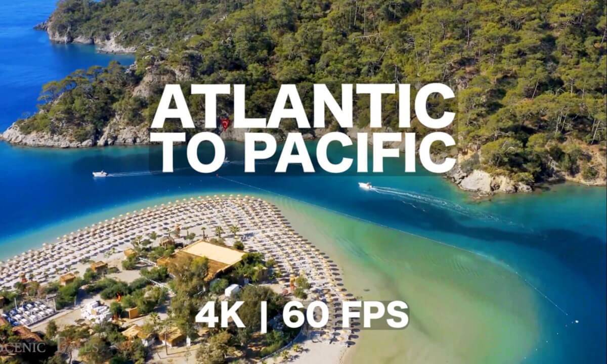 🌄 From Atlantic to Pacific - Between Two Oceans in 4K
