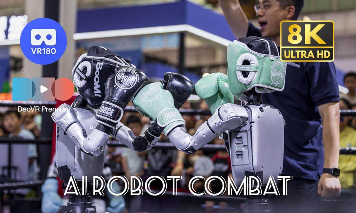 Clash of Steel - AI Robot Combat 机器人擂台赛 | 8K60P 3D 180