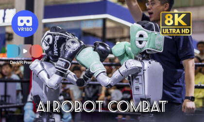 Clash of Steel - AI Robot Combat 机器人擂台赛 | 8K60P 3D 180 Clash of Steel - AI Robot Combat 机器人擂台赛 | 8K60P 3D 180