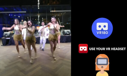 Samba dancing