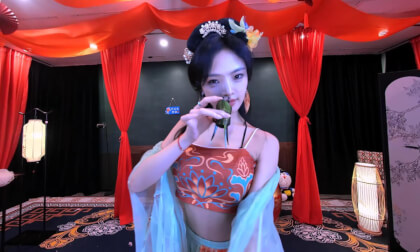 狸妖妖liyaoyao 20250618001 新贵妃醉酒 3D VR 180 8K VR Video 狸妖妖liyaoyao 20250618001 新贵妃醉酒 3D VR 180 8K VR