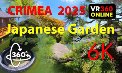 360 VR video 360 6K Crimea Japanese garden videos for glasses VR 360 4K 3D video Japanese garden VR VR Video 360 VR video 360 6K Crimea Japanese garden videos for glasses VR 360 4K 3D video Japanese garden VR VR
