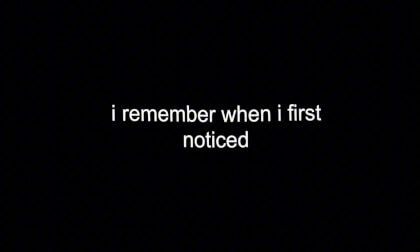 I remember when i first noticed that u like me back.. I remember when i first noticed that u like me back..