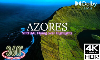 The Azores – 360 flying over Experience of Corvo, Flores & São Miguel Islands VR Video The Azores – 360 flying over Experience of Corvo, Flores & São Miguel Islands VR