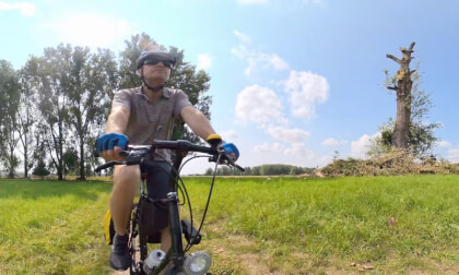 Biking through the Rheinaue Zons-Rheinfeld VR Video Biking through the Rheinaue Zons-Rheinfeld VR