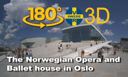 The Norwegian Opera and Ballet house in Oslo VR Video The Norwegian Opera and Ballet house in Oslo VR