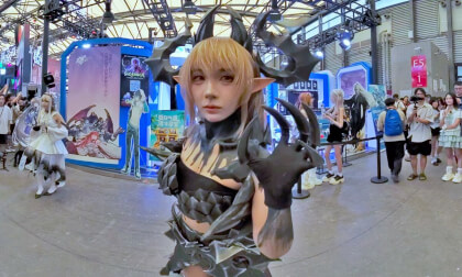 (3D VR180)2025 china joy coser (3D VR180)2025 china joy coser