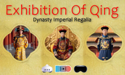 Secret Realms VR-Masterpieces of Forbidden City Textiles: National Treasures · Exquisite Craftsmanship · Imperial Attire | 故宫织绣巅峰艺术,国宝级展品 · 织锦工艺 · 帝后华服 VR Video Secret Realms VR-Masterpieces of Forbidden City Textiles: National Treasures · Exquisite Craftsmanship · Imperial Attire | 故宫织绣巅峰艺术,国宝级展品 · 织锦工艺 · 帝后华服 VR