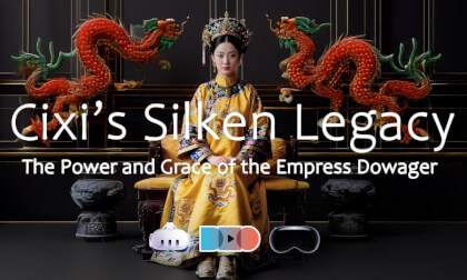 Secret Realms VR-Cixi’s Silken Legacy: The Power and Grace of the Empress Dowager | 慈禧绣影:太后服饰的权力与风华 Secret Realms VR-Cixi’s Silken Legacy: The Power and Grace of the Empress Dowager | 慈禧绣影:太后服饰的权力与风华