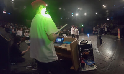 100人でクイズするイベントの司会者目線のVR VR from the host’s perspective at a 100-player quiz event 100人でクイズするイベントの司会者目線のVR VR from the host’s perspective at a 100-player quiz event