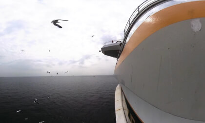 Texel Fähre Überfahrt von der Insel zum Festland Texel Fähre Überfahrt von der Insel zum Festland