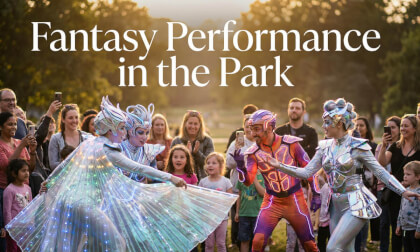 Fantasy Performance in the Park – Immersive 360° Experience | LUMidea SHOW