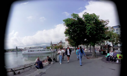 Stadtspaziergang-Luzern, Schweiz 3 VR1803D