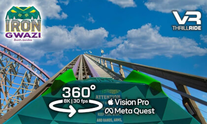 🤯 Is This the Craziest Coaster? 🎢 IRON GWAZI 360° POV 8K | Front 🆚 Back Row VR 🤯 Is This the Craziest Coaster? 🎢 IRON GWAZI 360° POV 8K | Front 🆚 Back Row VR