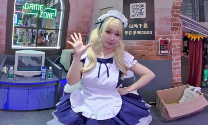 (3D VR180)2025 china joy coser VR Video (3D VR180)2025 china joy coser VR
