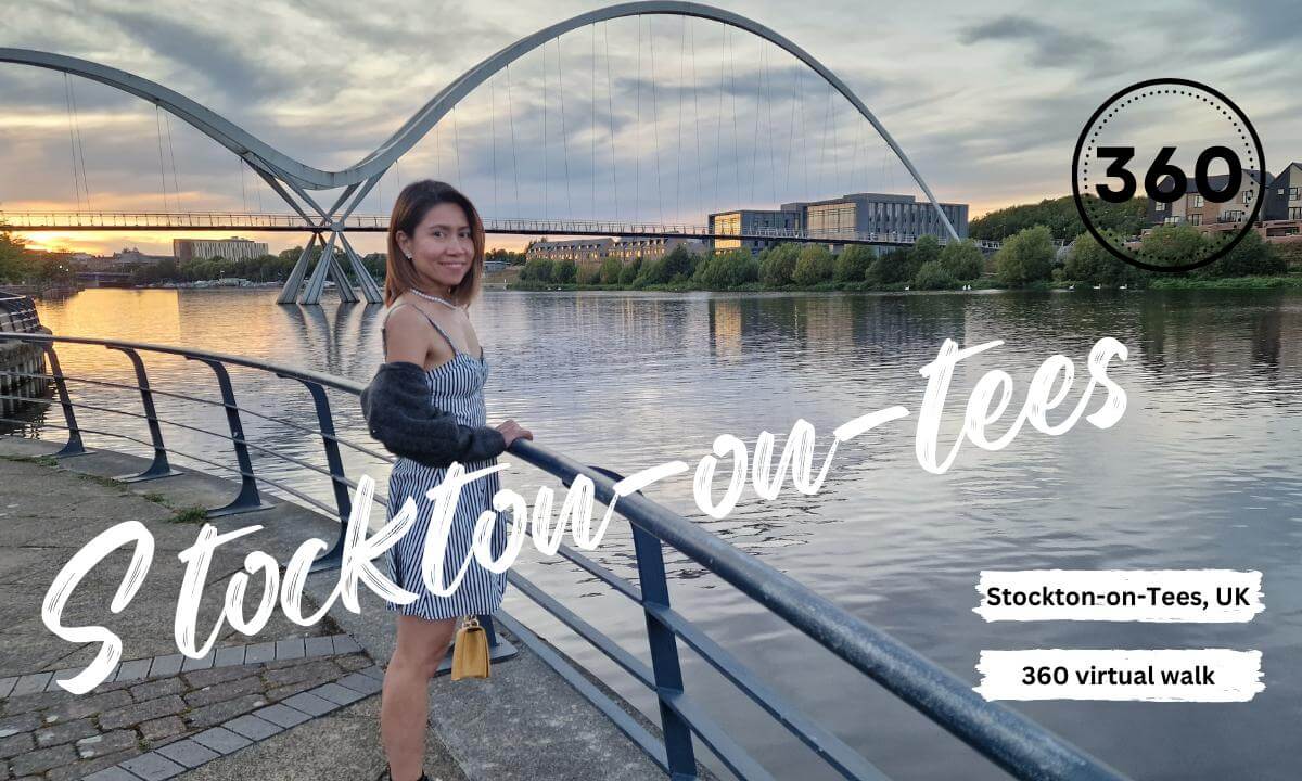 Stockton-on-Tees Infinity Bridge & River walk