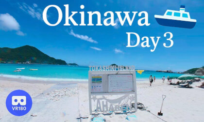 🌺 Okinawa Day 3｜Tokashiki Island・Beach Walk・Local Discoveries 🏝️