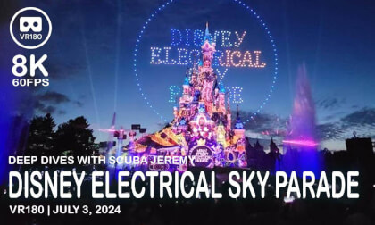 Disney Electrical Sky Parade and Illuminations - VR180 - 8K 60FPS VR Video Disney Electrical Sky Parade and Illuminations - VR180 - 8K 60FPS VR