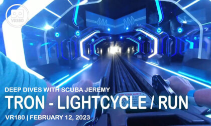 TRON Lightcycle / Run - VR180 VR Video TRON Lightcycle / Run - VR180 VR
