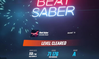 Beat Saber Gameplay Recored From Oculus Rift S [SBS 3D]