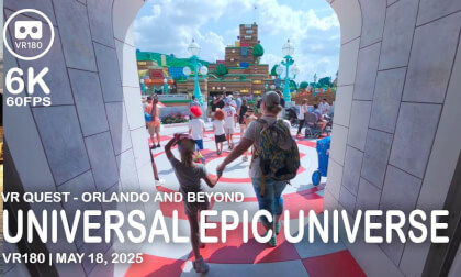 Universal Epic Universe Preview - VR180 - 6K 60FPS VR Video Universal Epic Universe Preview - VR180 - 6K 60FPS VR